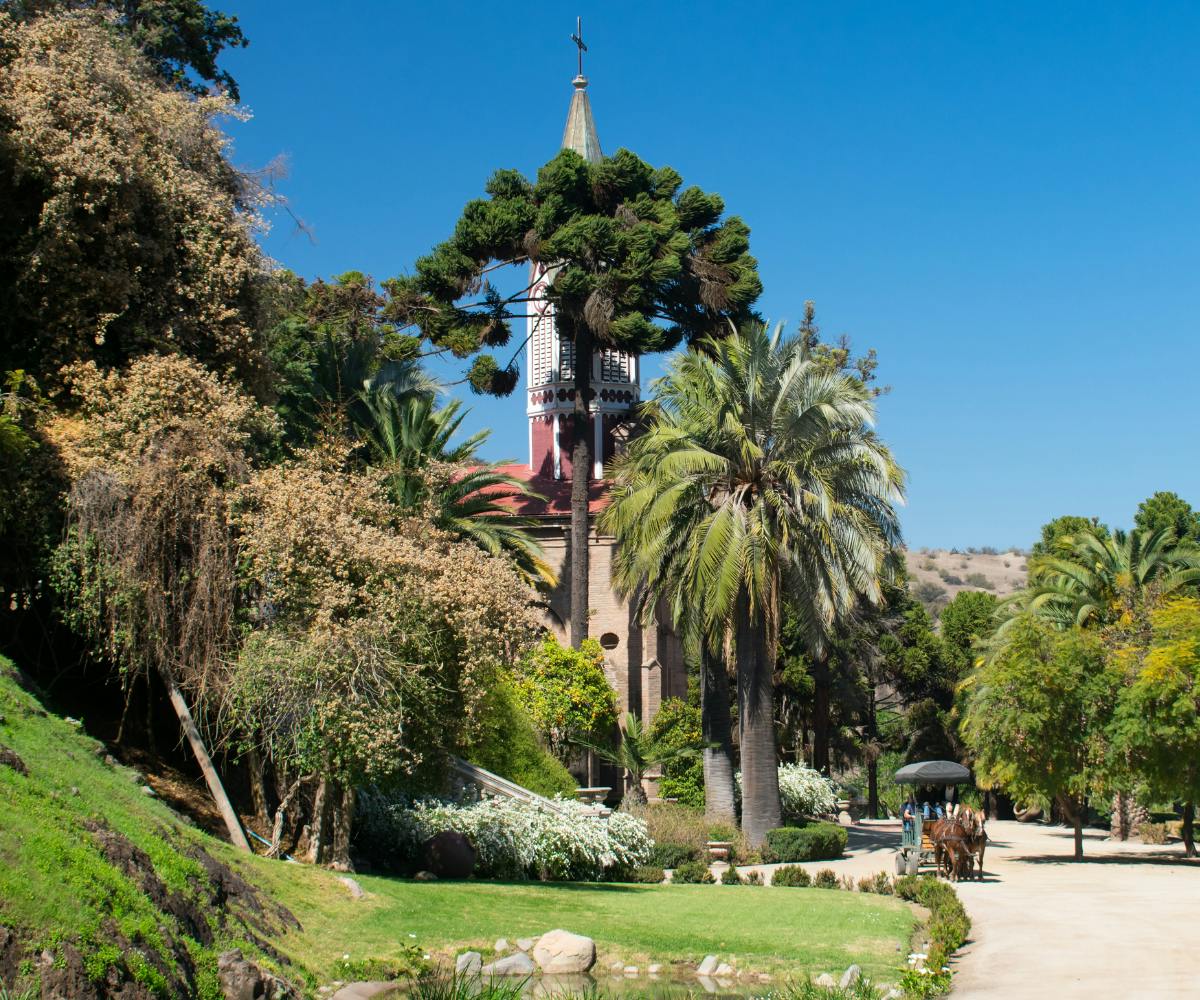 Maipo Valley and Santa Rita garden wine tasting tour from Santiago