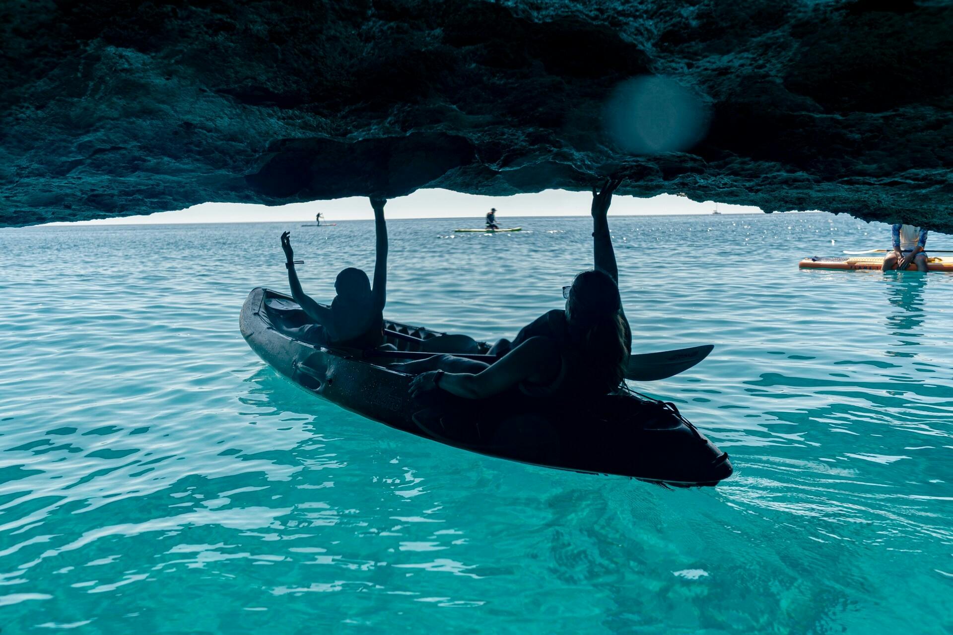 Majorca SUP or kayaking snorkelling tour with transfer by Eco Island Adventure