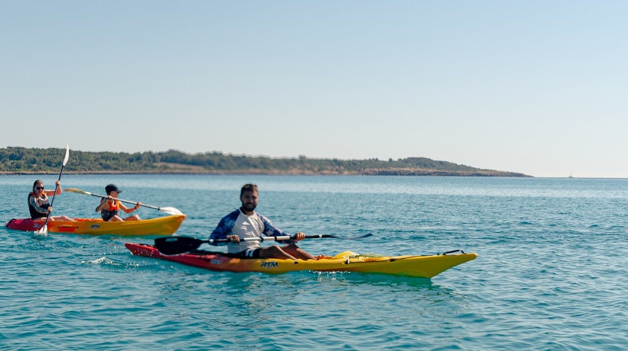 Majorca SUP or kayaking snorkelling tour with transfer by Eco Island Adventure
