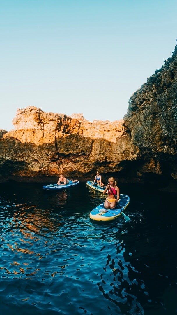 Majorca SUP or kayaking snorkelling tour with transfer by Eco Island Adventure