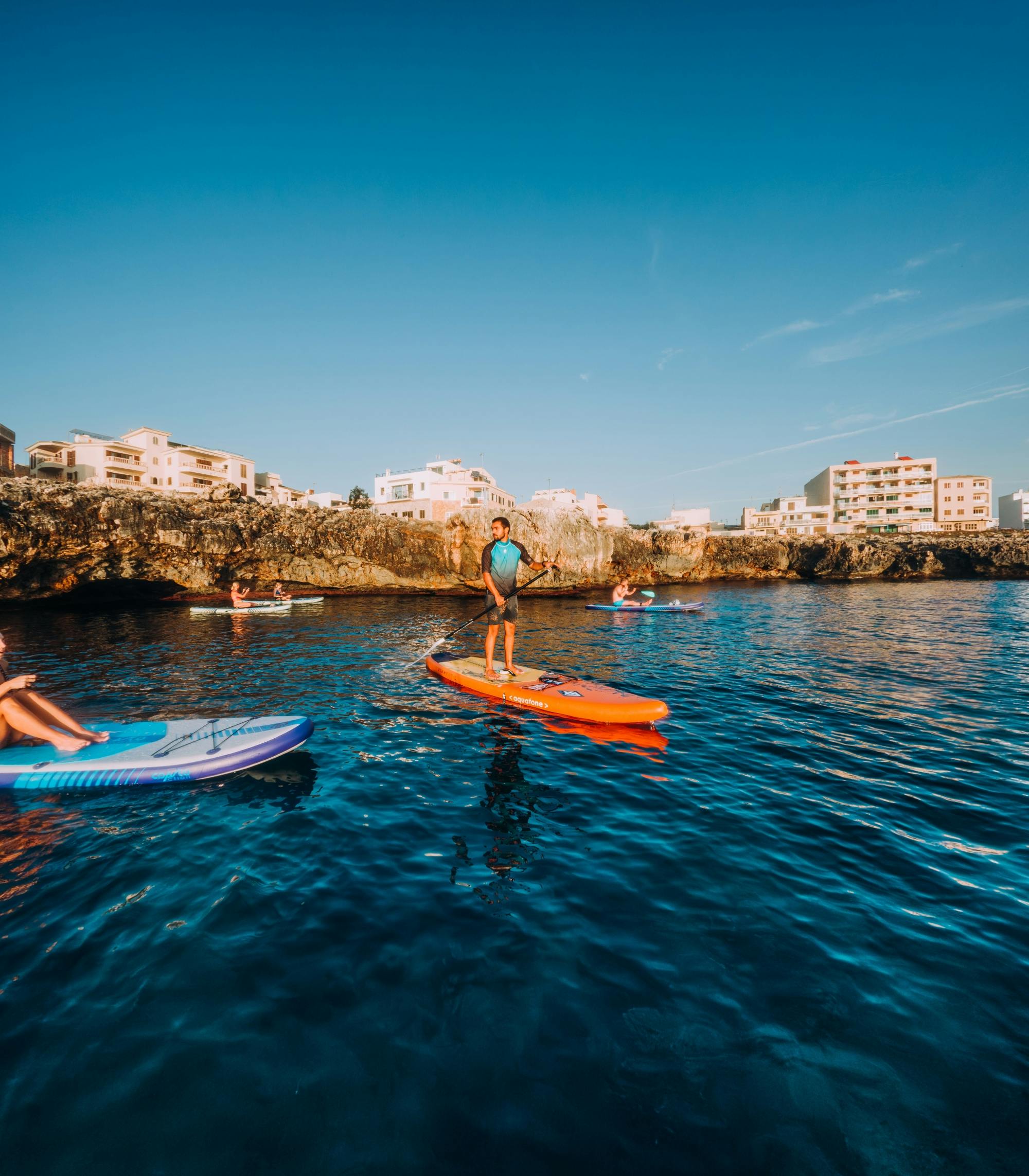 Majorca SUP or kayaking snorkelling tour with transfer by Eco Island Adventure