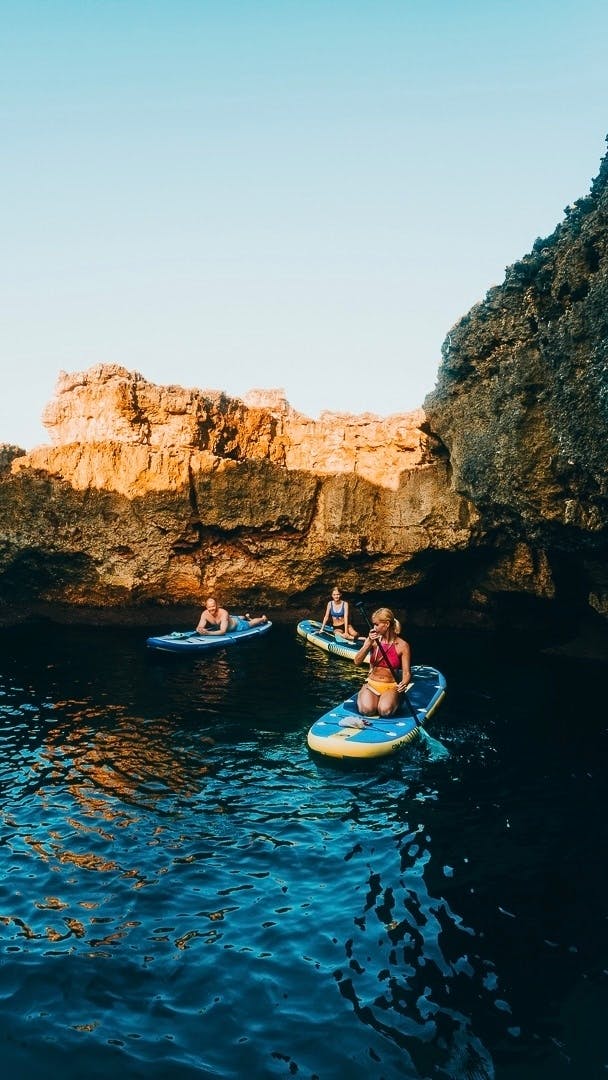 Majorca SUP or kayaking snorkelling tour with transfer by Eco Island Adventure