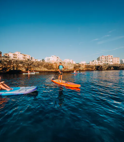 Majorca SUP or kayaking snorkelling tour with transfer by Eco Island Adventure