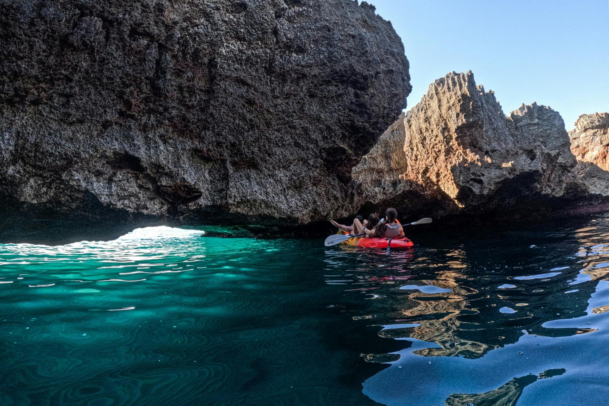 Majorca SUP or kayaking snorkelling tour with transfer by Eco Island Adventure