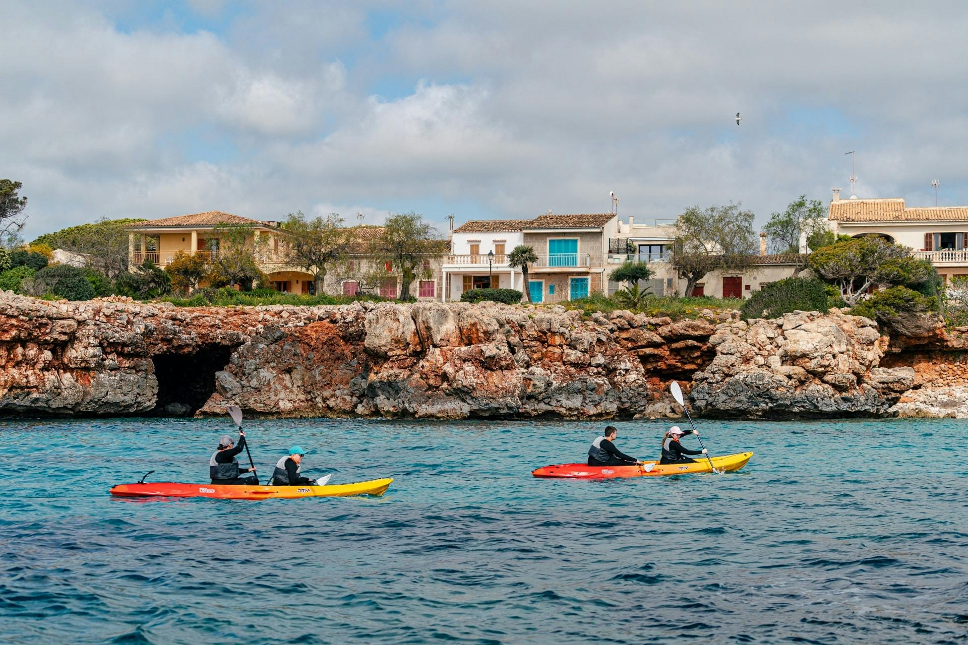 Majorca SUP or kayaking snorkelling tour with transfer by Eco Island Adventure