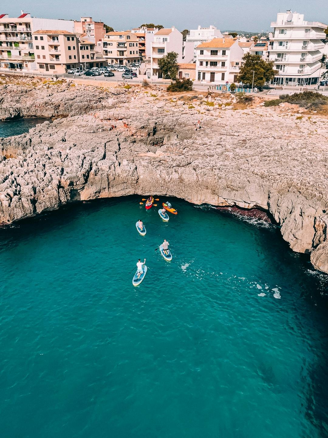 Majorca SUP or kayaking snorkelling tour with transfer by Eco Island Adventure