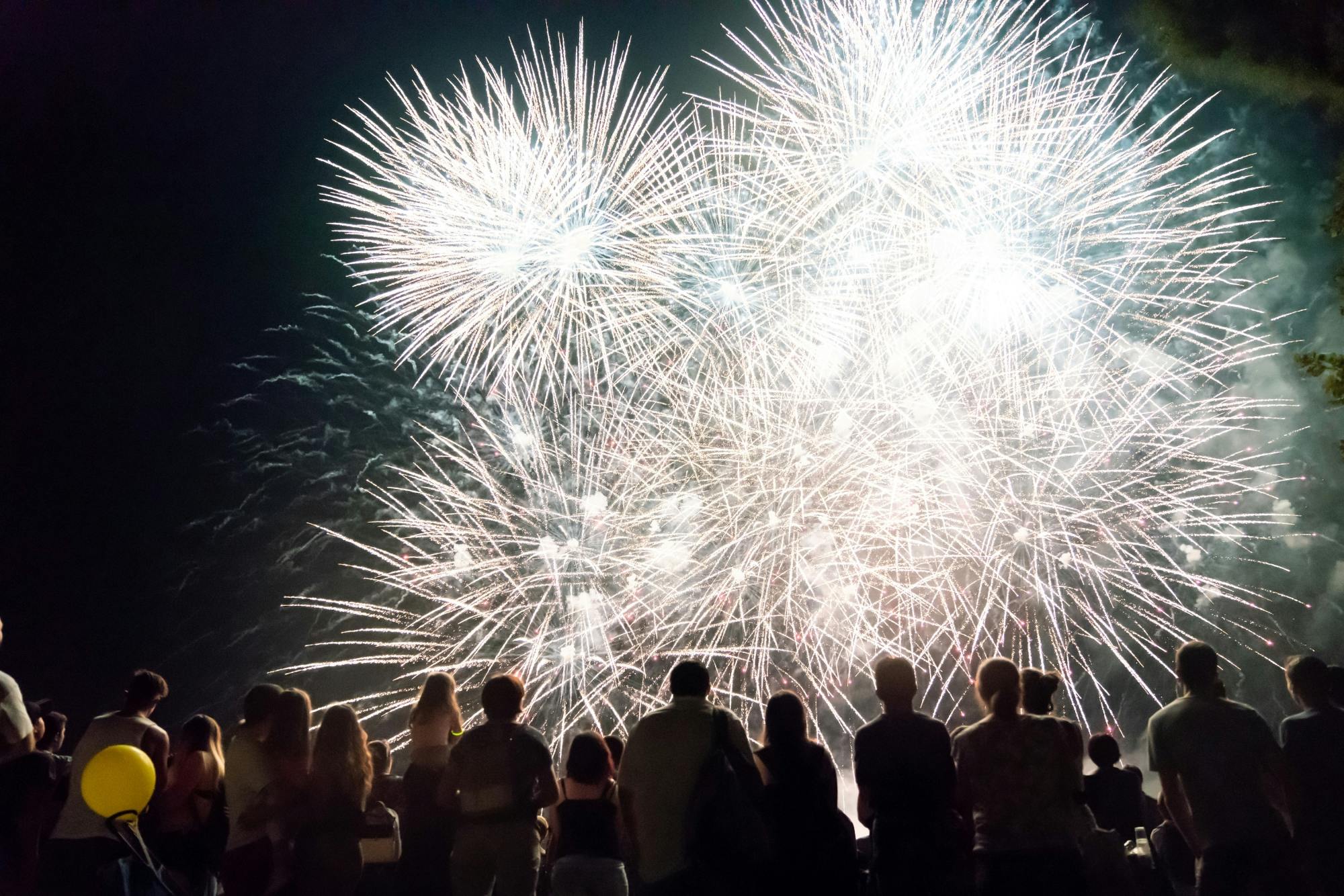 Fuochi d'artificio ad Altea