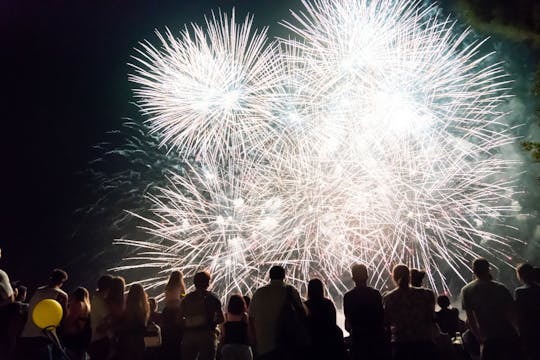 Fuochi d'artificio ad Altea