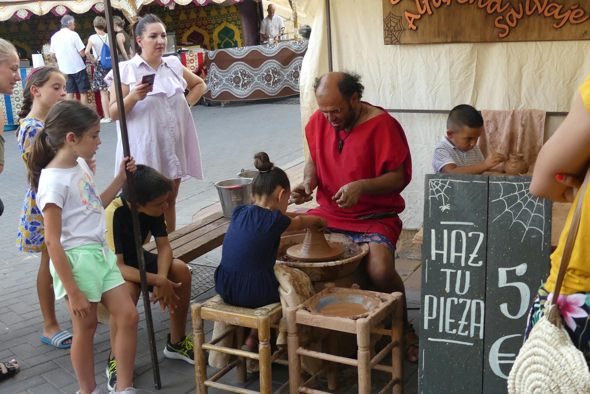 Traslado mercado medieval La Nucia