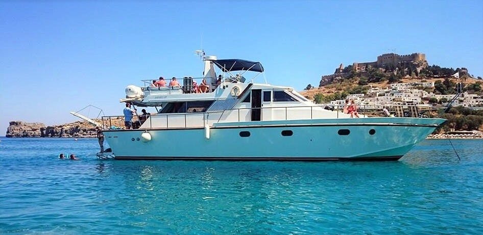 Rhodes adults-only yacht cruise with lunch