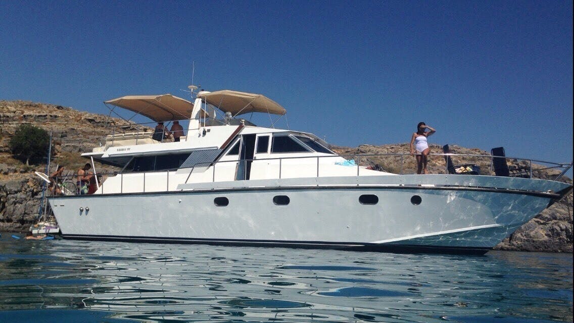 Rhodes adults-only yacht cruise with lunch