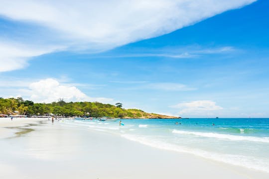 Excursion d'île en île en catamaran de Khao Loak avec repas au coucher du soleil