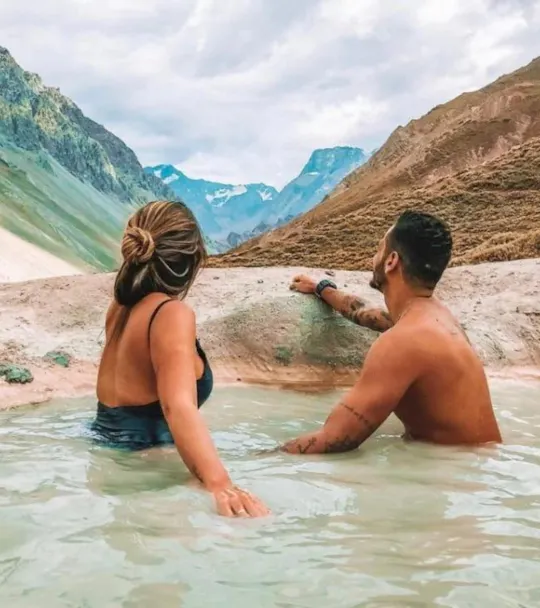 Tour Cajón del Maipo con termas y San José de Maipo