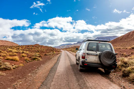 Aventura privada en 4x4 por el Alto Atlas y la kasbah de Ait Benhaddou
