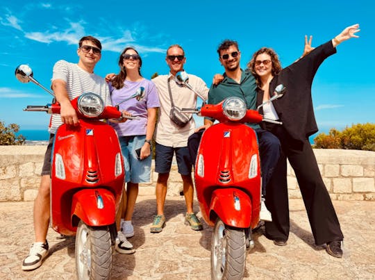 Visite en scooter d'Alberobello, Locorotondo et Selva di Fasano avec dégustation