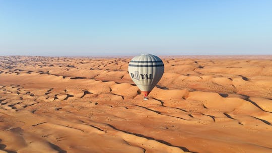 Hot air balloon adventure over Wahiba Sands