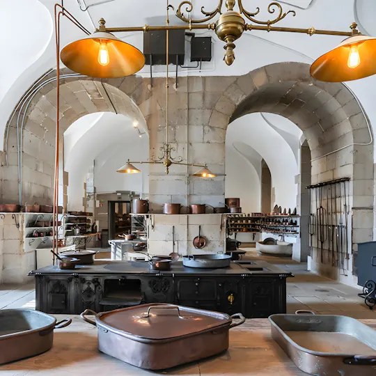 Toegangskaartje voor de keuken van het Koninklijk Paleis in Madrid