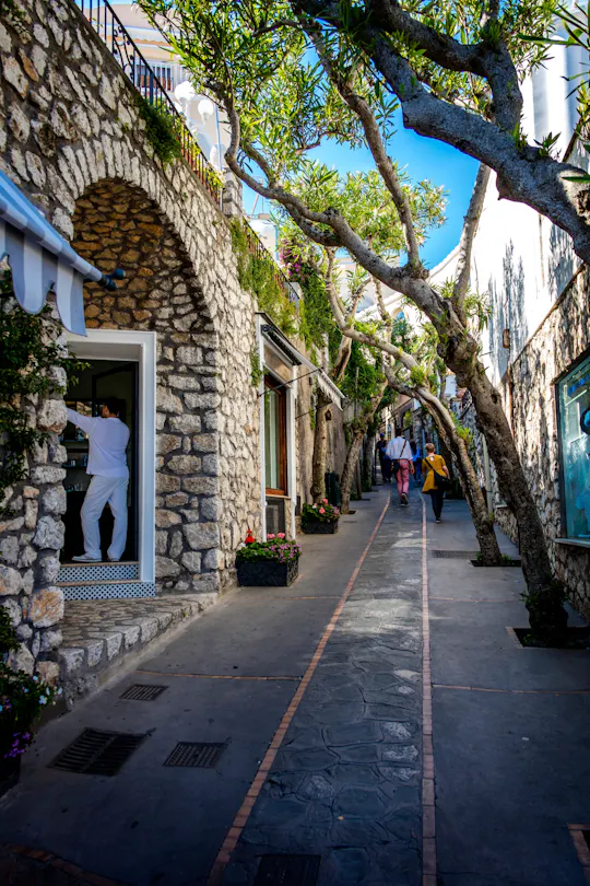 Capri på bådtur fra Positano