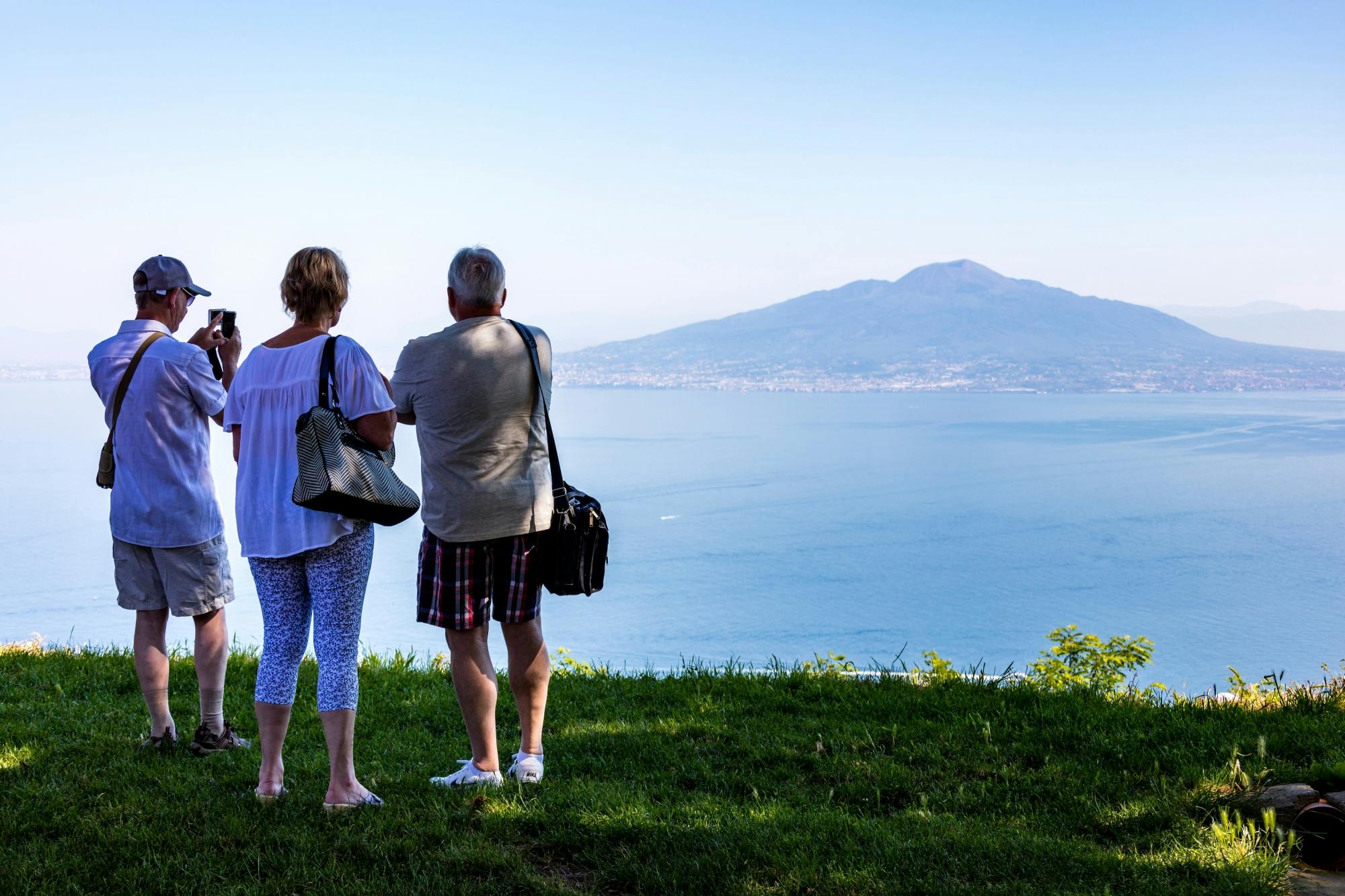 Capri and Anacapri from Amalfi Coast
