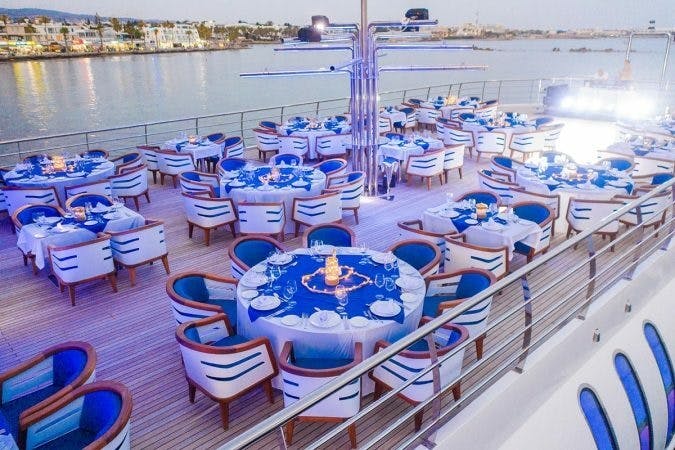 Paphos Ocean Vision Night Cruise with Show & Transport