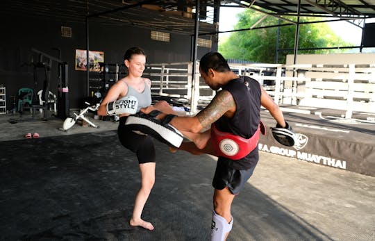 Private introductory Muay Thai session for beginners in Krabi