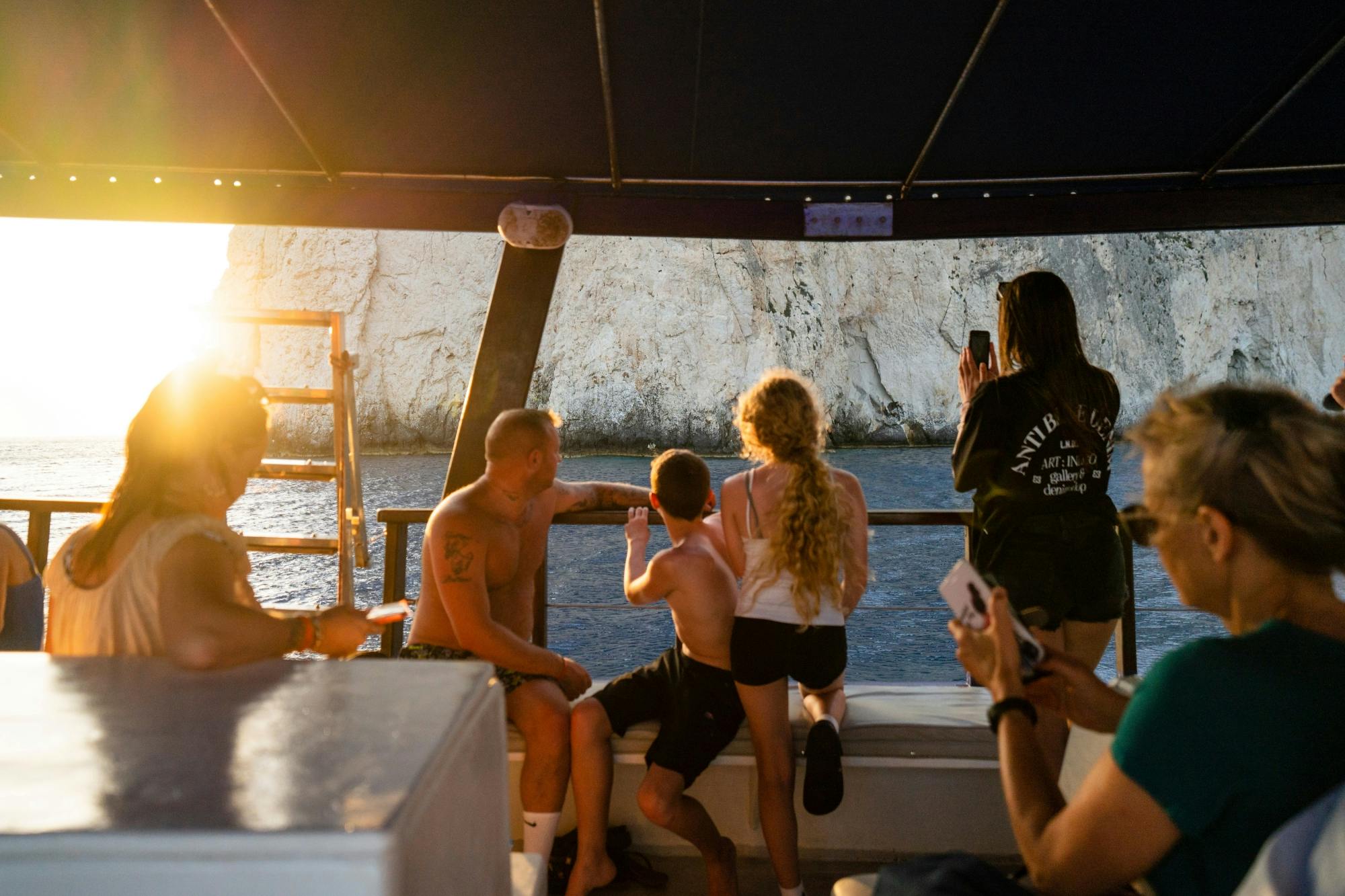 Rhodes Bay sunset sailing cruise