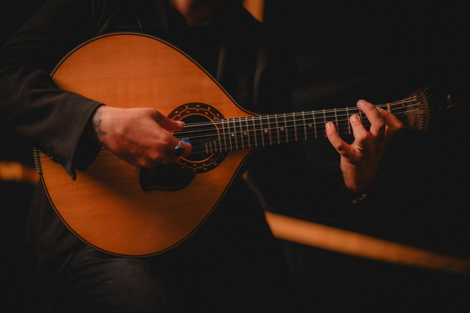 Madeira Fado experience with a glass of wine