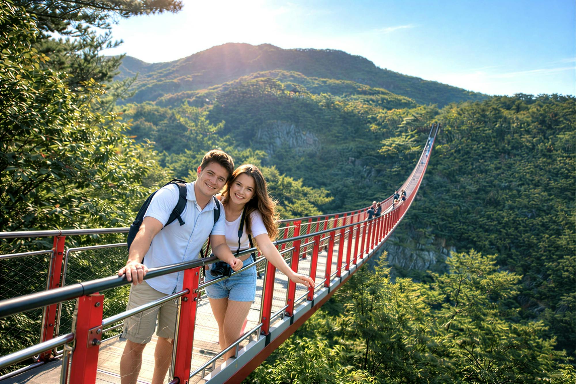DMZ und Berg Gamaksan Rote Hängebrücke Tour ab Seoul