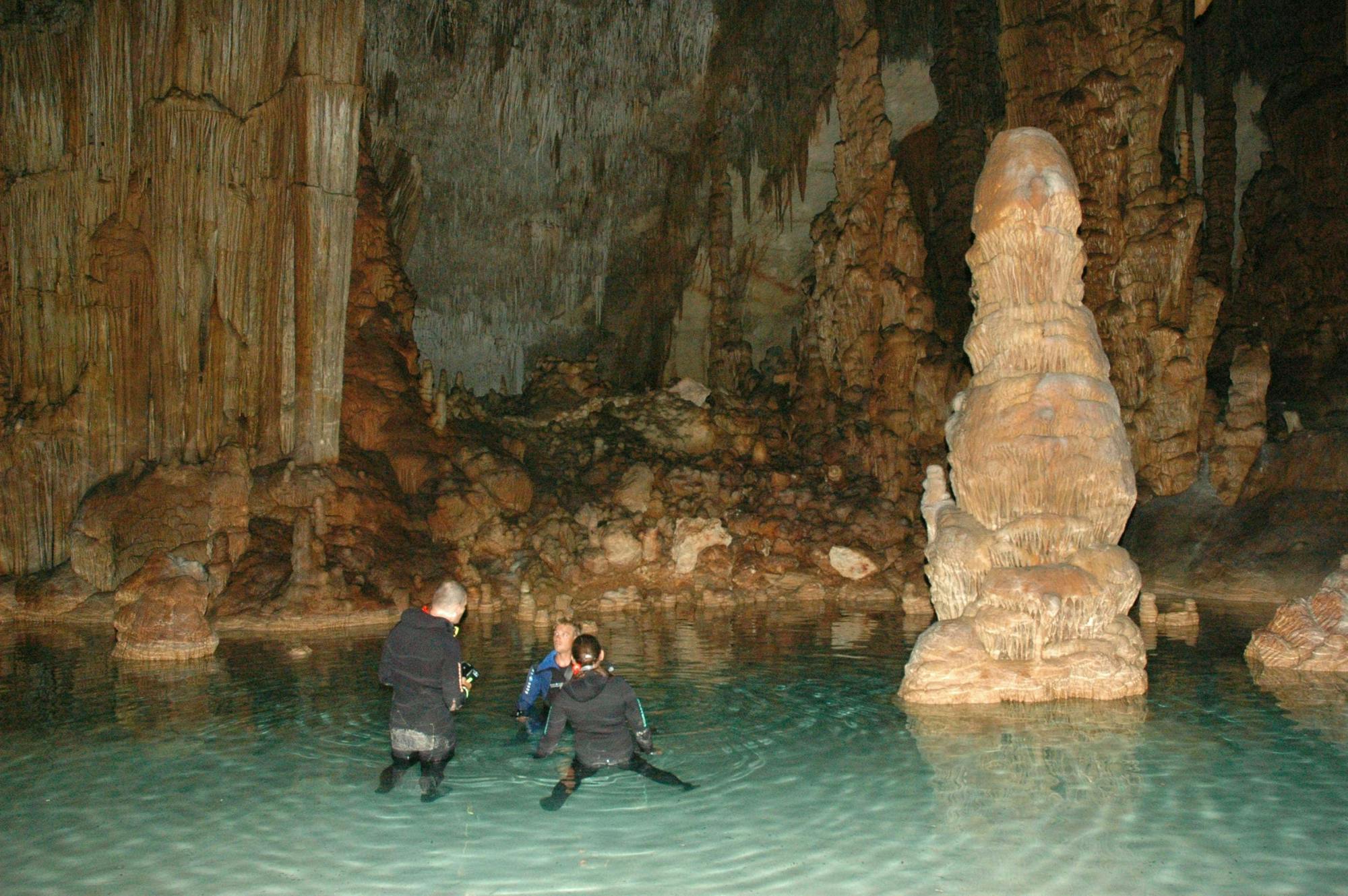 Avventura in grotta marina con trasferimento da Skualo Portocolom