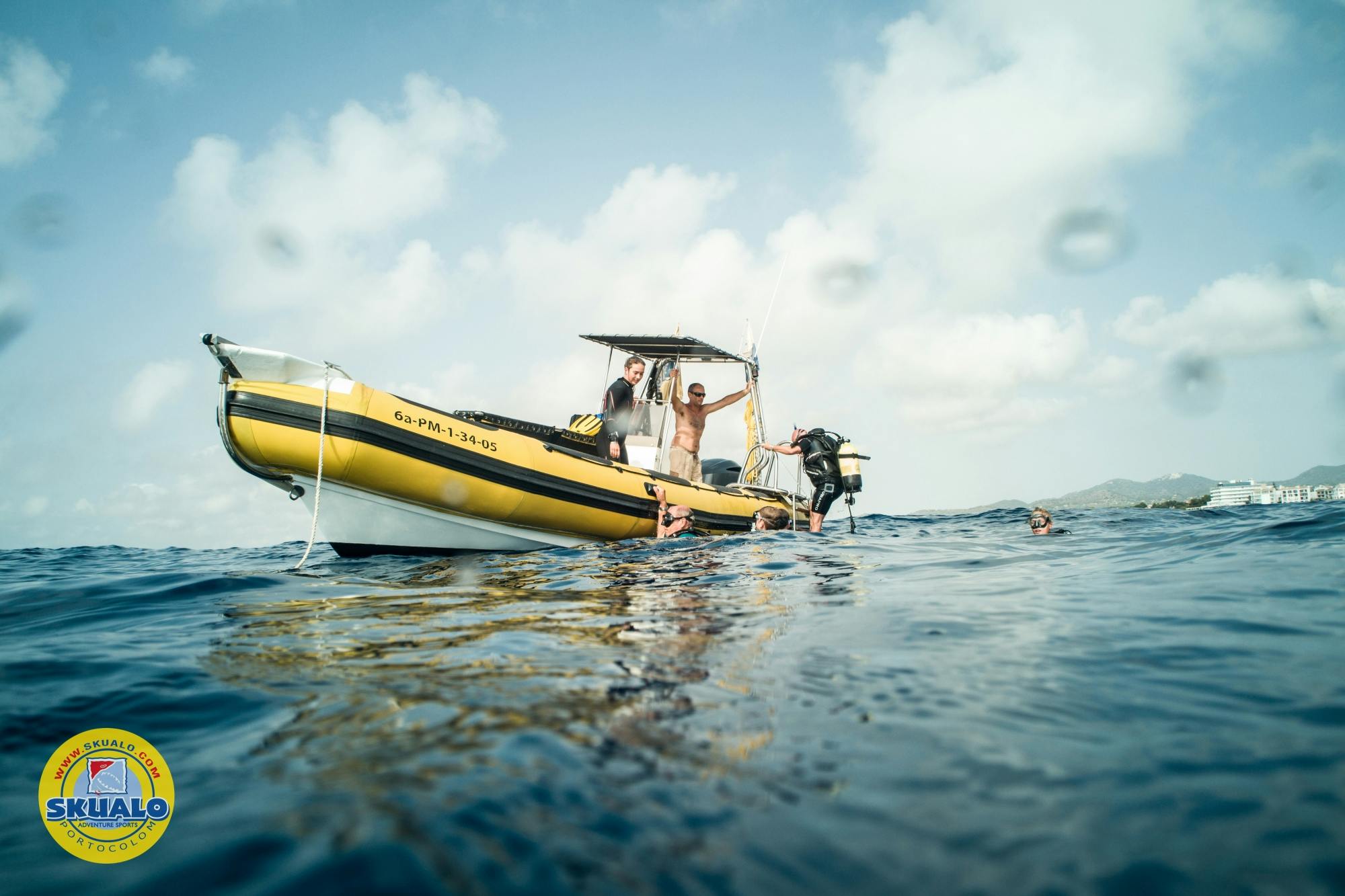 Double dive with Skualo Portocolom