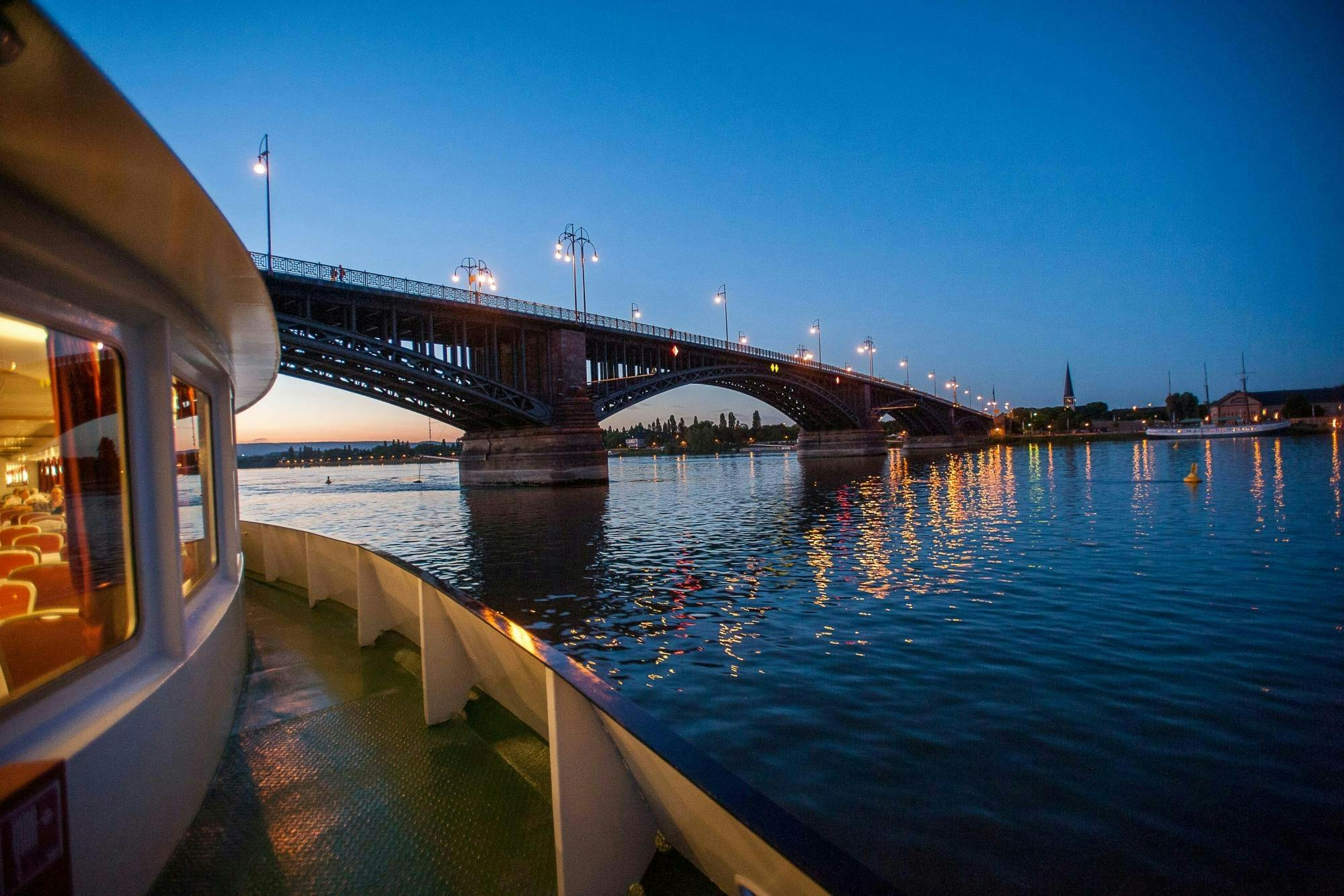 Croisière nocturne Lounge au départ de Mayence
