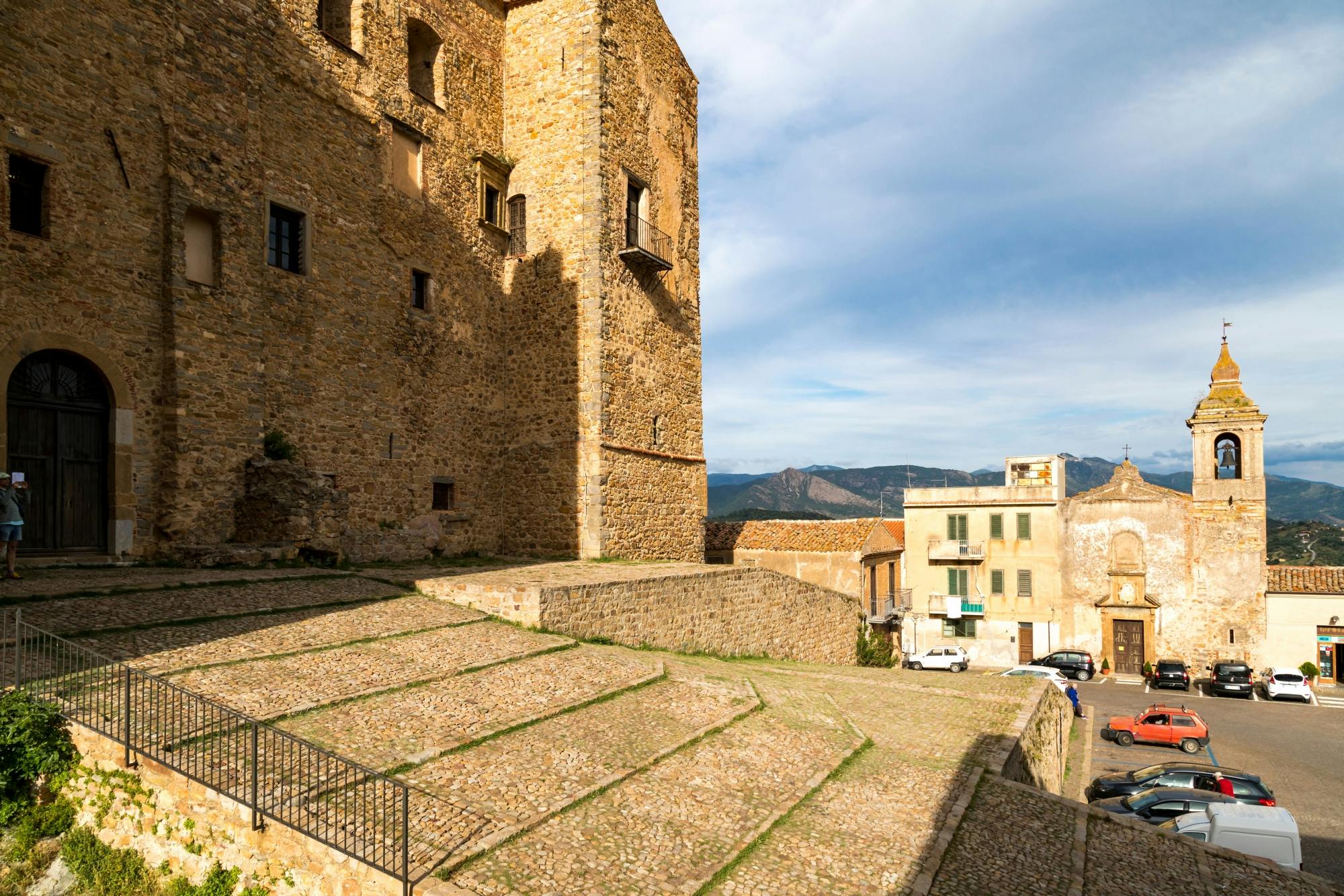 Castelbuono visit and Sicilian dinner in the Madonie Mountains