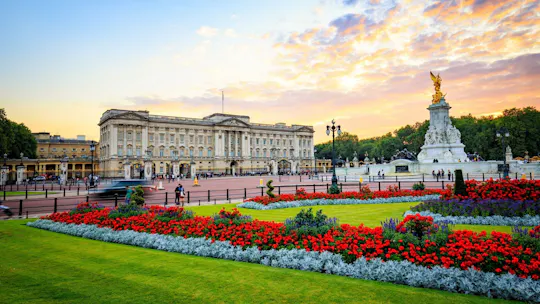 Eintrittskarte für die Prunkräume des Buckingham Palace
