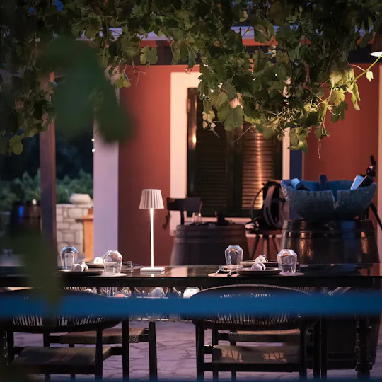 Zakynthos romantic candlelight dinner with wine tasting