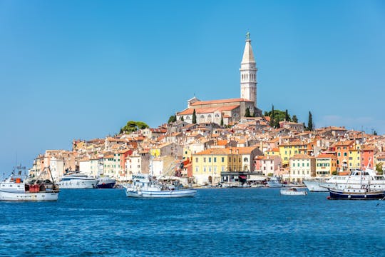 Wycieczka po starożytnej Istrii z Poreča, obejmująca Rovinj, Pulę i lunch w Gržini