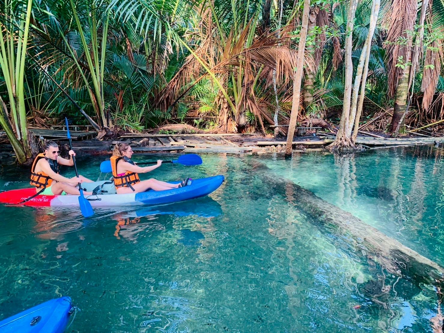 Eco-friendly kayaking journey to Khlong Nam Sai Lagoon