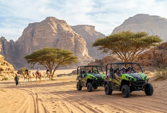 Buggy-Tour am Morgen mit Kamelritt in Marsa Alam