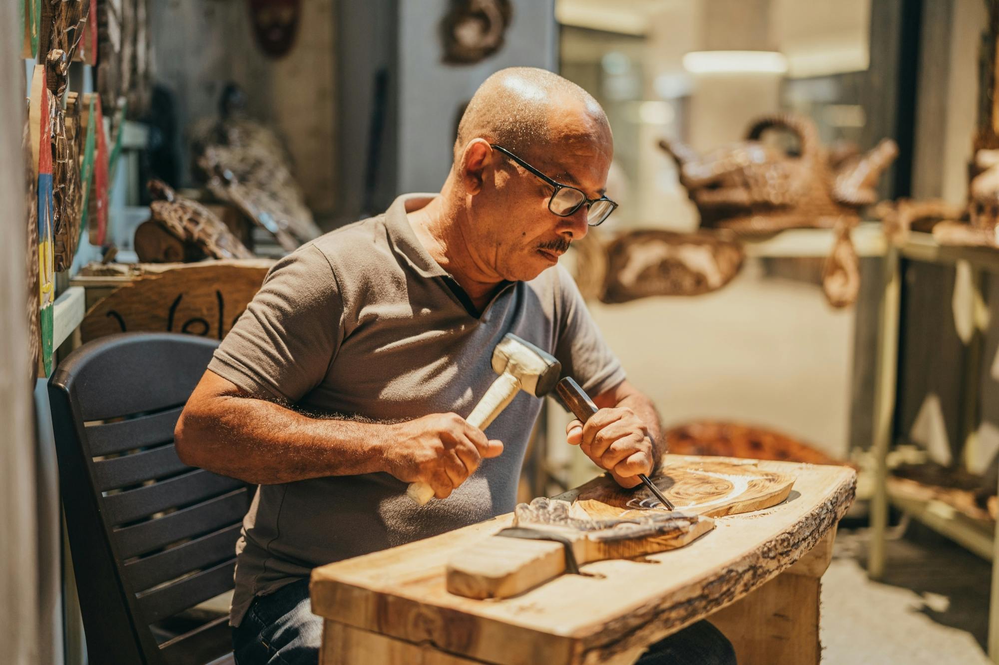 Mauritius local artisans tour with a traditional lunch