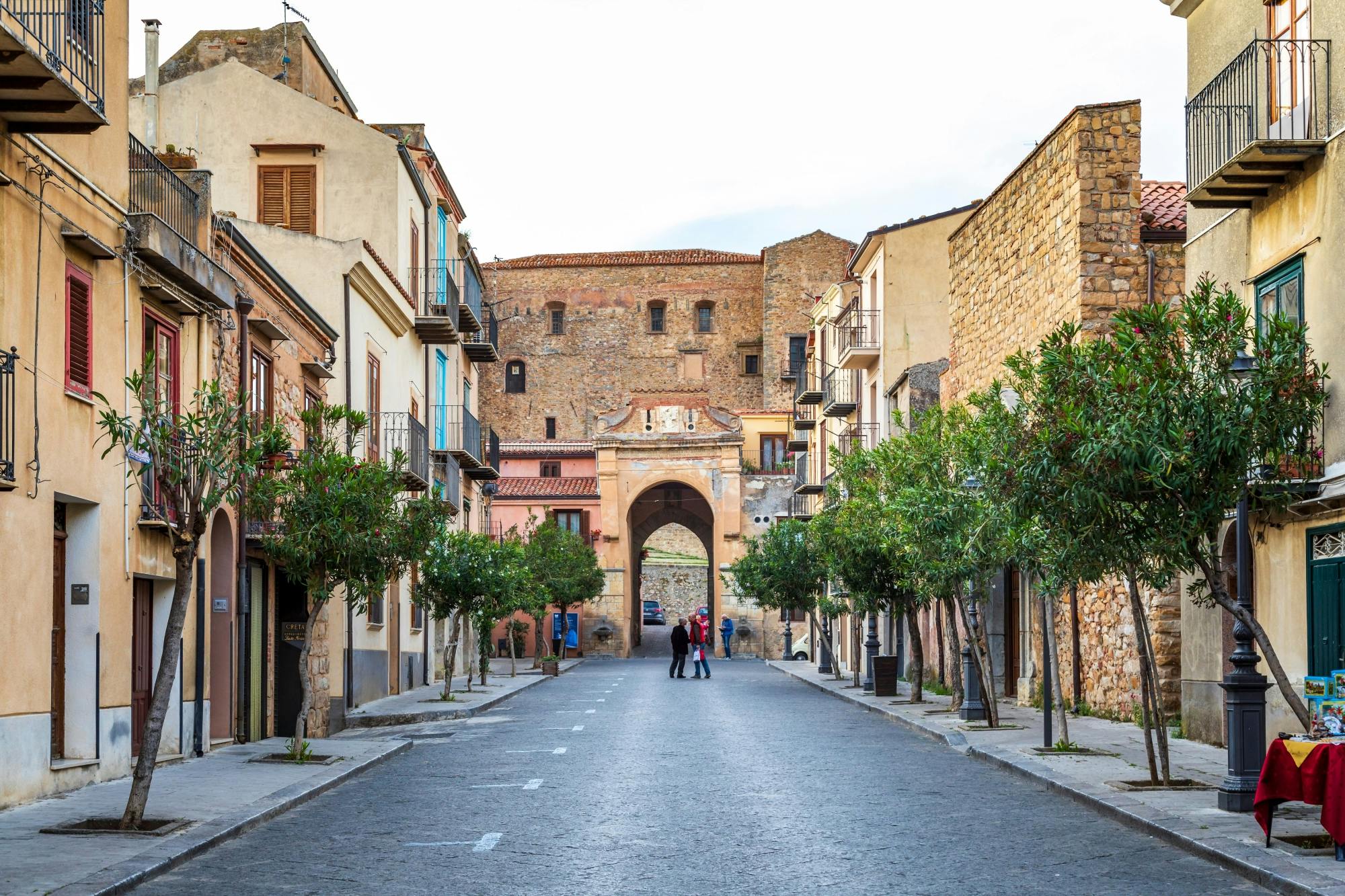 Castelbuono visit and Sicilian dinner in the Madonie Mountains
