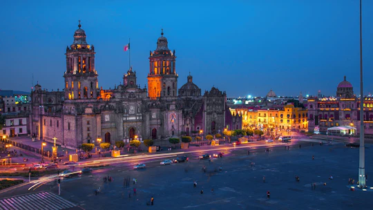 Mexico City night tour with optional ticket to Torre Latinoamericana