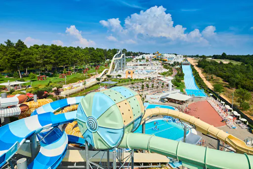 Aquapark Istralandia from Pula, Medulin & Rovinj – transfer only