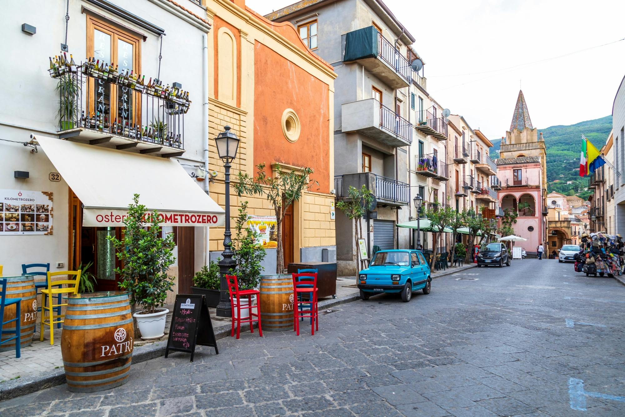 Castelbuono visit and Sicilian dinner in the Madonie Mountains