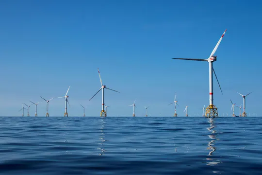 Croisière vers les parcs éoliens