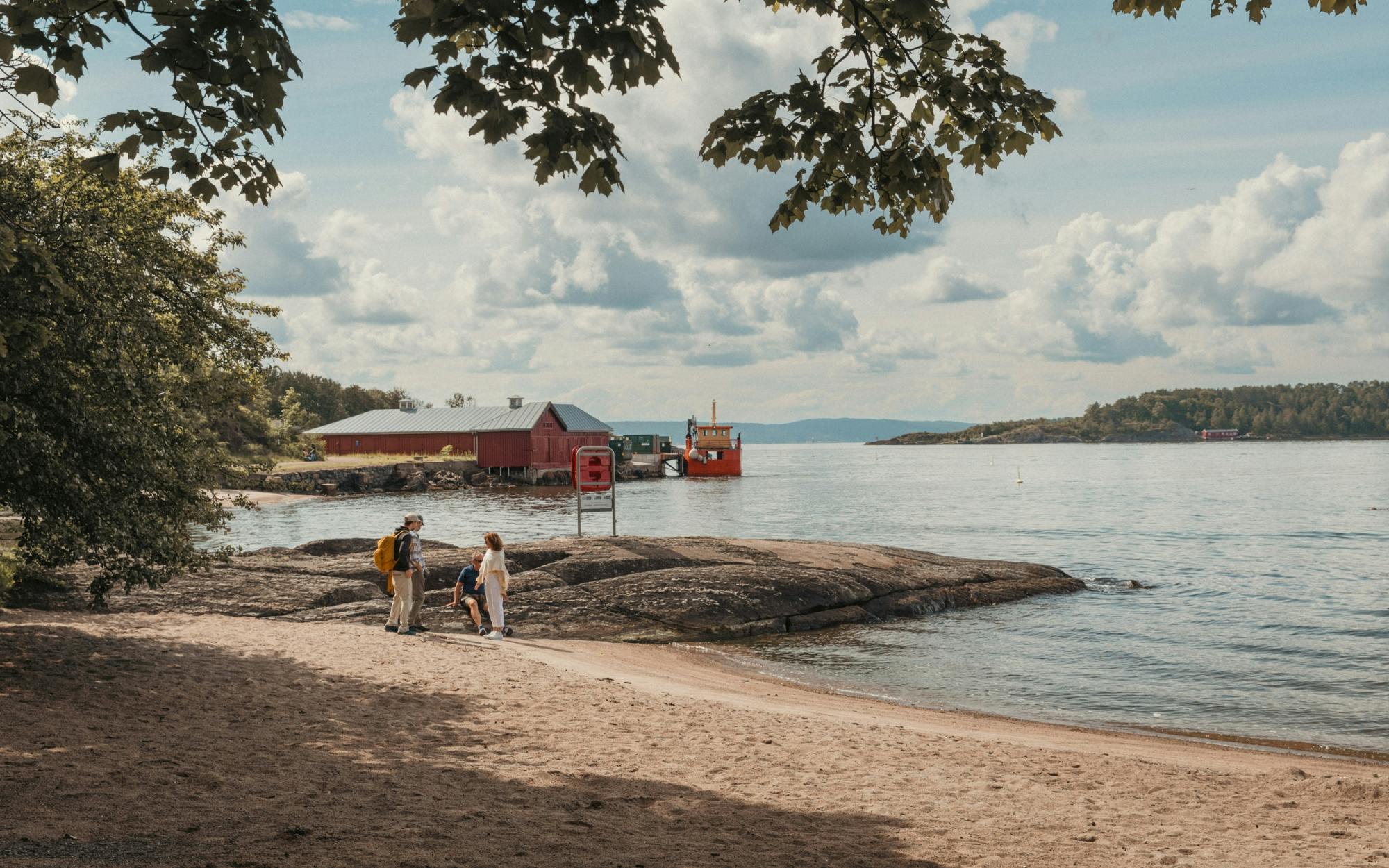 Island hopping in Oslofjord