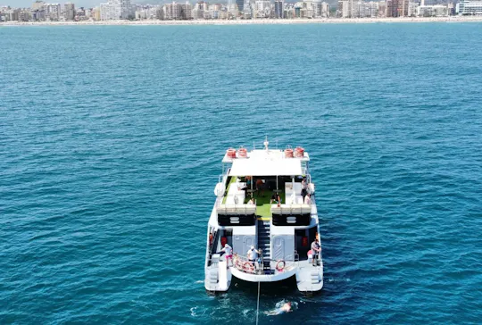 Gandia Coastline 50-minute catamaran ride with drink