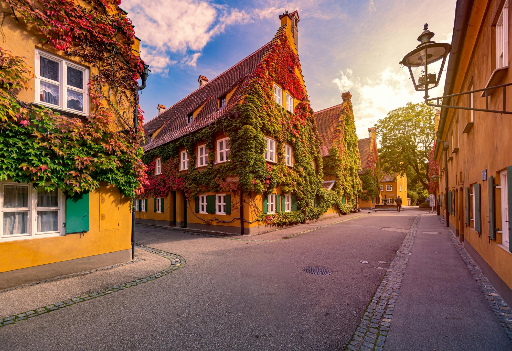 Führung durch die Fuggerei in Augsburg
