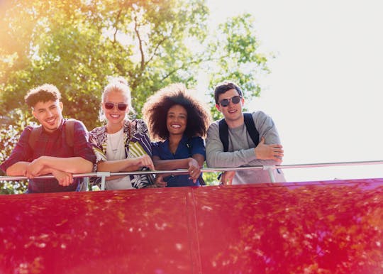 Visita panorâmica de 2 horas em autocarro panorâmico de Londres com guia ao vivo