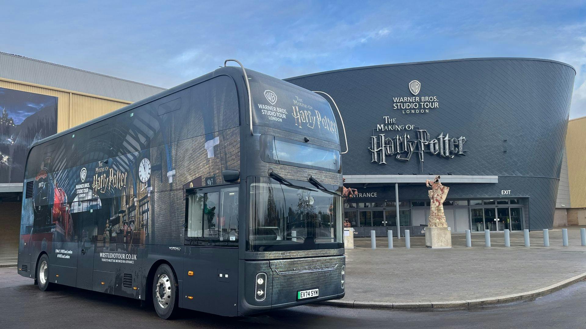 Warner Bros. Studio Tour London ticket with roundtrip transportation