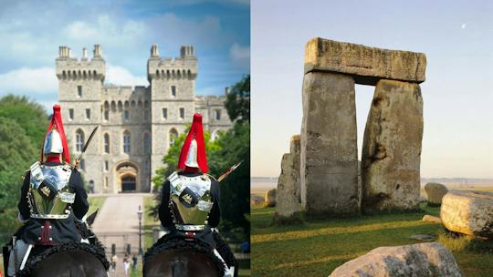Visite de Stonehenge et du château de Windsor avec billet d'entrée