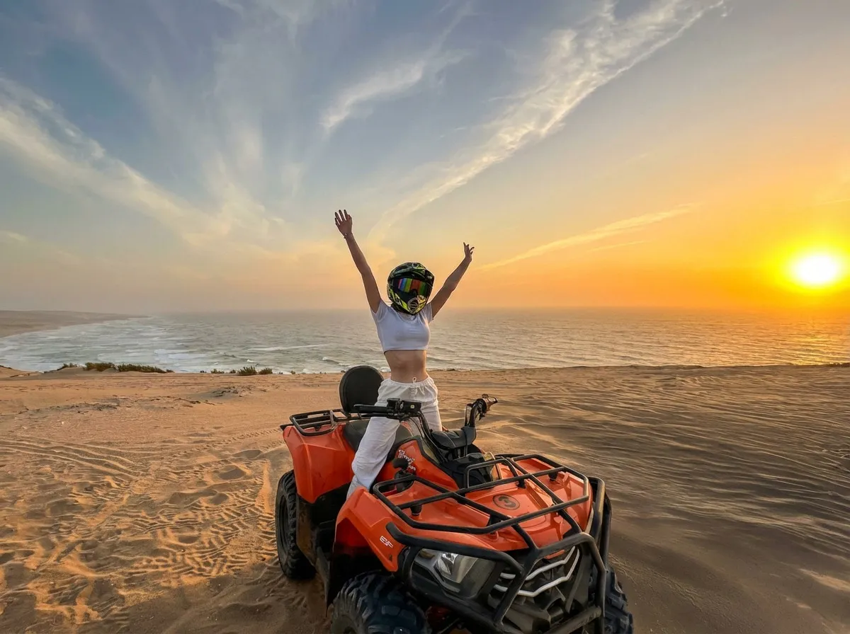 Quad & Sandboarding Experience in Tamri with Sunset BBQ